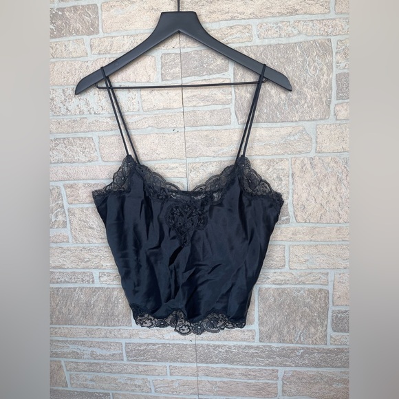 Victoria's Secret Other - Victoria’s Secret black lace cami size medium